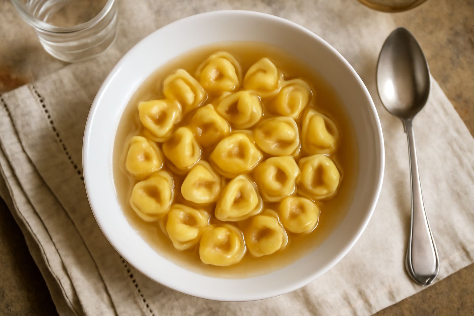 Tortellini in brodo: calore avvolgente e proteine nobili per nutrire il corpo con dolcezza