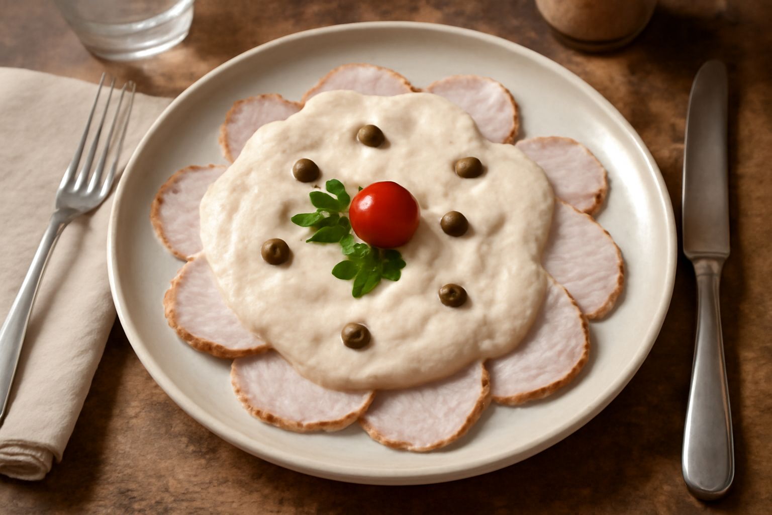 Vitel Tonnè: carne tenera e cremosa, un connubio che nutre con leggerezza